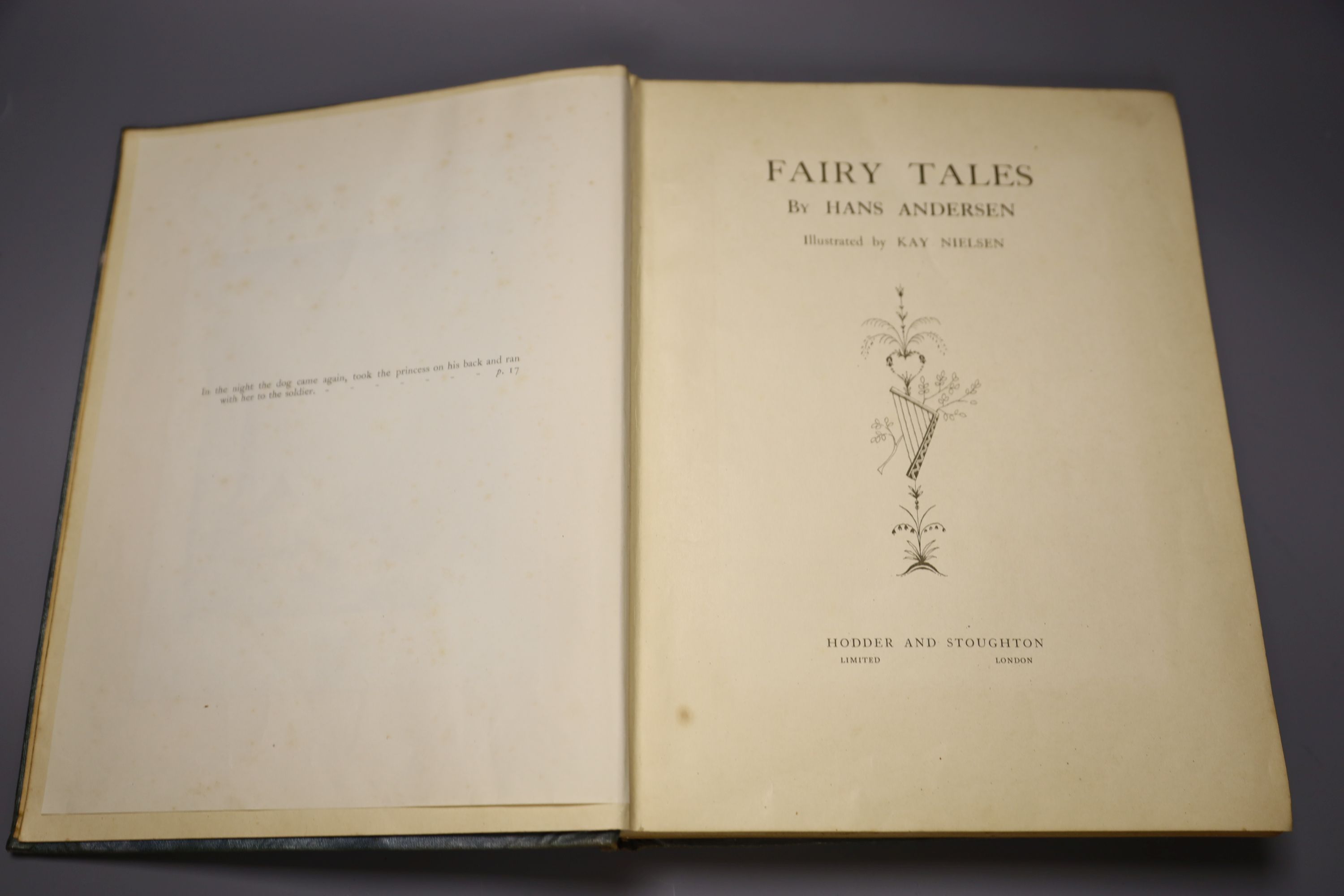 Nielsen, Kay (Illus), Fairy Tales by Hans Andersen, n.d. [1924],